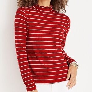 Maurices Maple Mock Neck Top